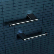 Porta rotolo Destro in ottone cromato  Colombo Design collezione Mini Con fissaggio a tassello