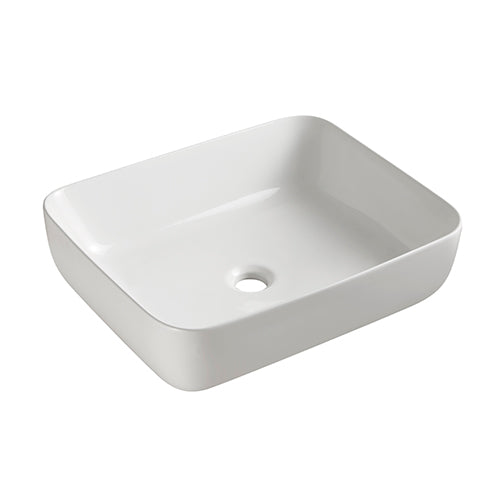 Lavabo da appoggio mod. la 72 cm 51x40 bianco
