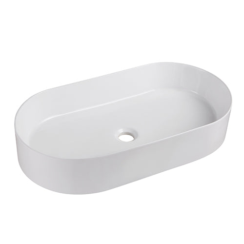 Lavabo da appoggio mod. la74 cm 65 5 x 32 5 bianco