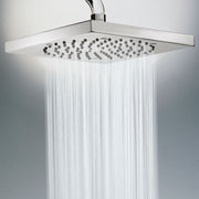 Composizione doccia Bossini con soffione quadrato 26X26, braccio doccia e kit duplex by CeramicStore | Lo specialista del tuo bagno