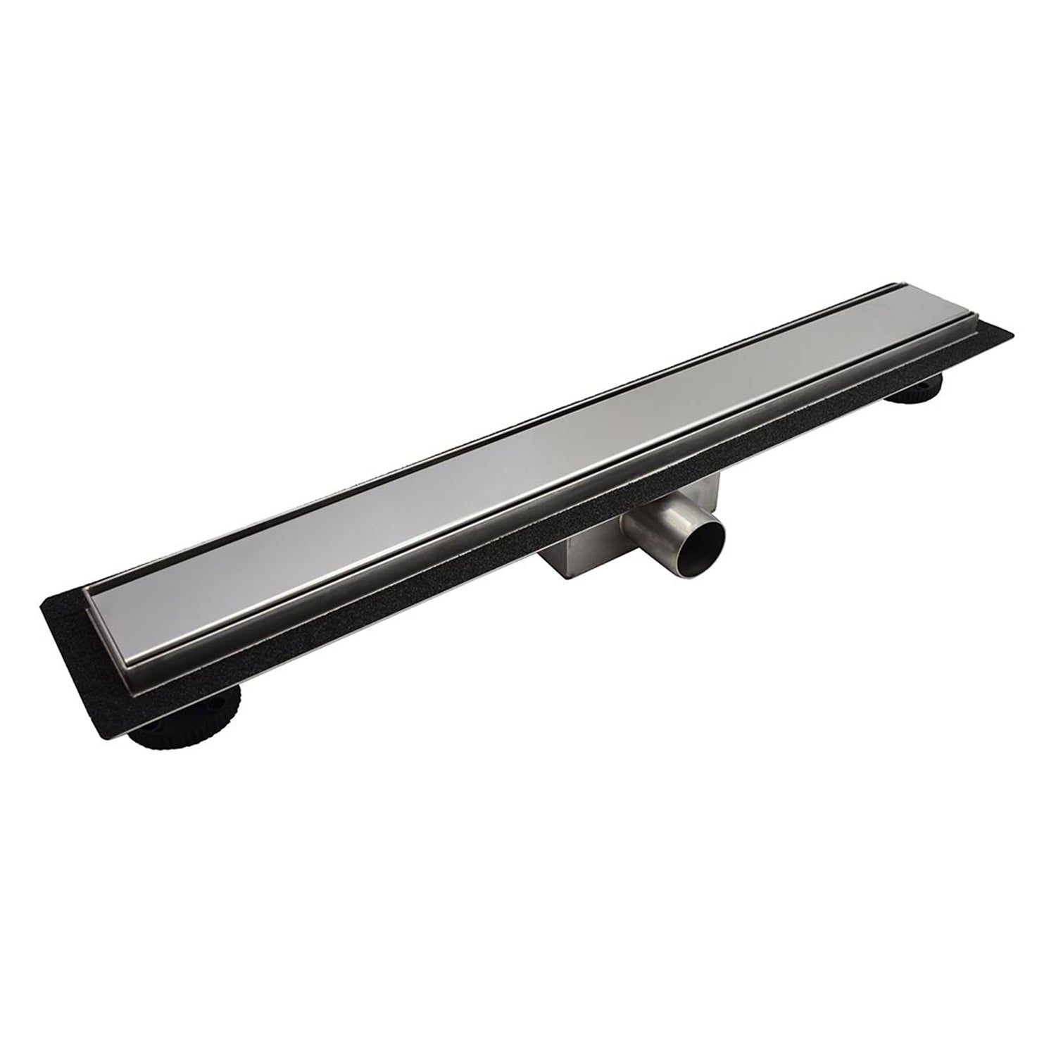 Canalina doccia in acciaio inox con griglia inox lucida da 600 mm by CeramicStore | Lo specialista del tuo bagno