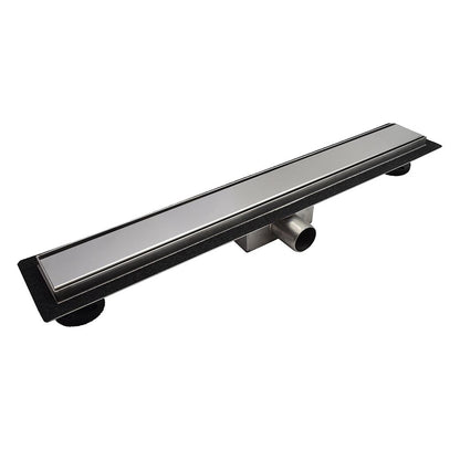 Canalina doccia in acciaio inox con griglia inox lucida da 600 mm by CeramicStore | Lo specialista del tuo bagno