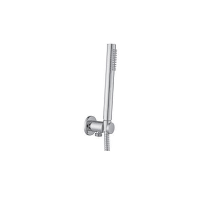 Set doccia duplex Paffoni modello Tondo con finitura cromata e flessibile in argento by CeramicStore | Lo specialista del tuo bagno