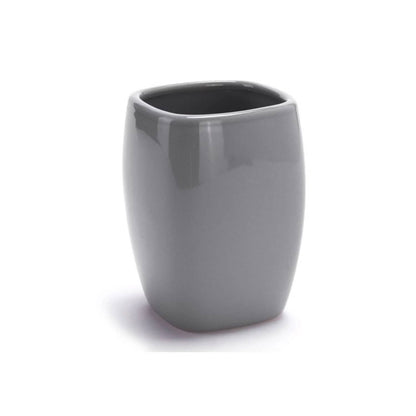 Set accessori da bagno 3 pezzi in ceramica modello classico colore grigio scuro by CeramicStore | Lo specialista del tuo bagno