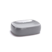 Set accessori da bagno 3 pezzi in ceramica modello classico colore grigio scuro by CeramicStore | Lo specialista del tuo bagno