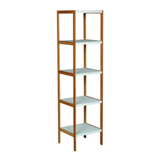 Scaffale in bambà¹ 5 ripiani colore bambà¹ by CeramicStore | Lo specialista del tuo bagno