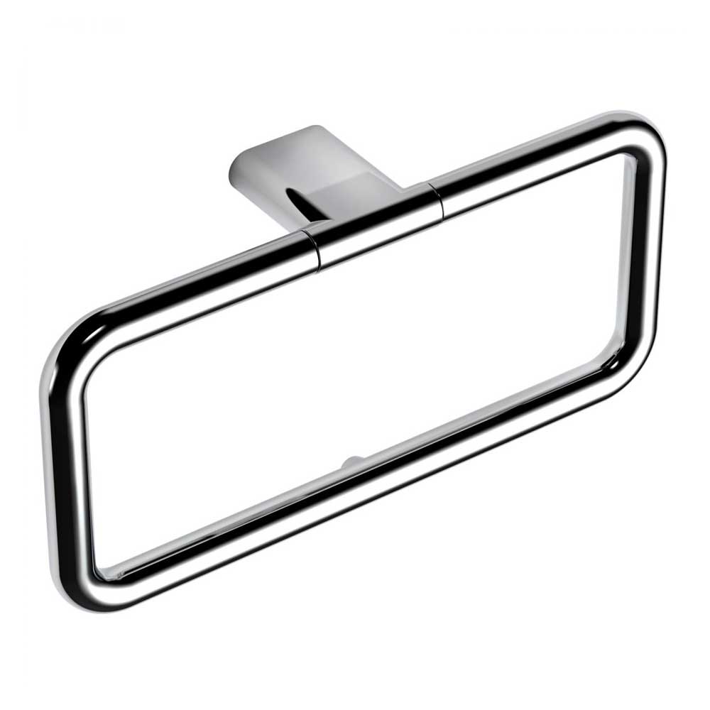 Porta salviette ad Anello in ottone cromato Colombo Design collezione Mini Con fissaggio a tassello by CeramicStore | Lo specialista del tuo bagno