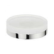 Porta Sapone  da appoggio in ottone cromato  Colombo Design collezione Mini