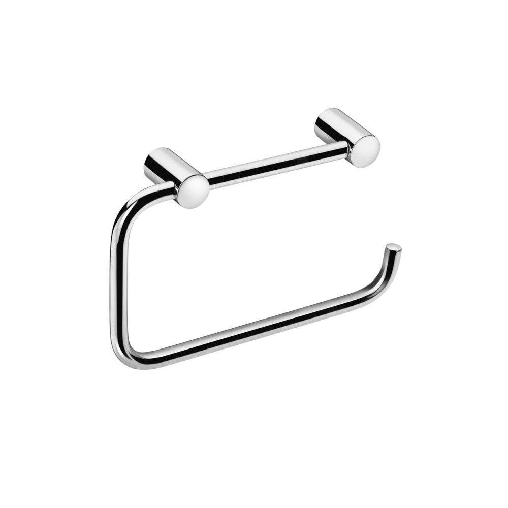 Porta rotolo/porta asciugamani sospeso in acciaio inossidabile lucido della collezione 'Logic' by Cosmic by CeramicStore | Lo specialista del tuo bagno