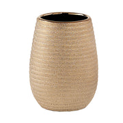 Portaspazzolini da appoggio in ceramica Gedy modello Astrid - Oro