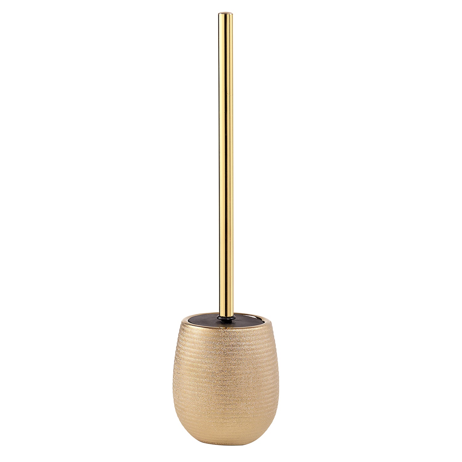 Scopino da appoggio in ceramica con ciuffo in setole Gedy modello Astrid - Oro by CeramicStore | Lo specialista del tuo bagno