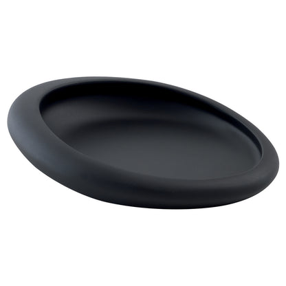 Portasapone da appoggio Gedy serie Iside - Nero Matt