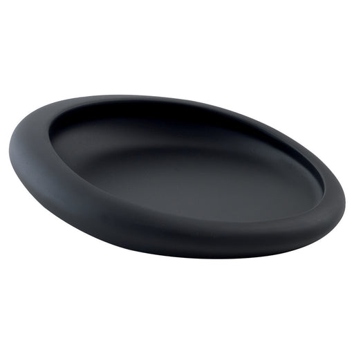 Portasapone da appoggio Gedy serie Iside - Nero Matt