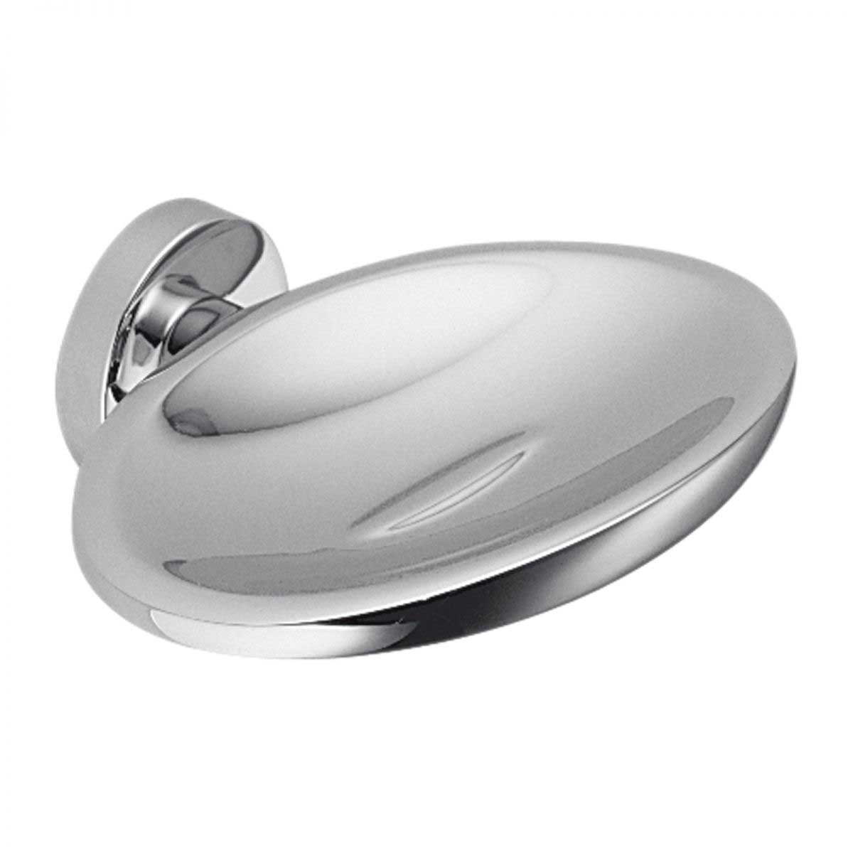 Porta sapone da bagno in ottone cromato collezione Plus di Colombo Design by CeramicStore | Lo specialista del tuo bagno