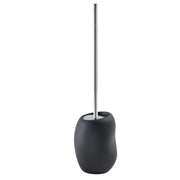 Scopino da appoggio con ciuffo in setole Gedy serie Iside - Nero Matt by CeramicStore | Lo specialista del tuo bagno