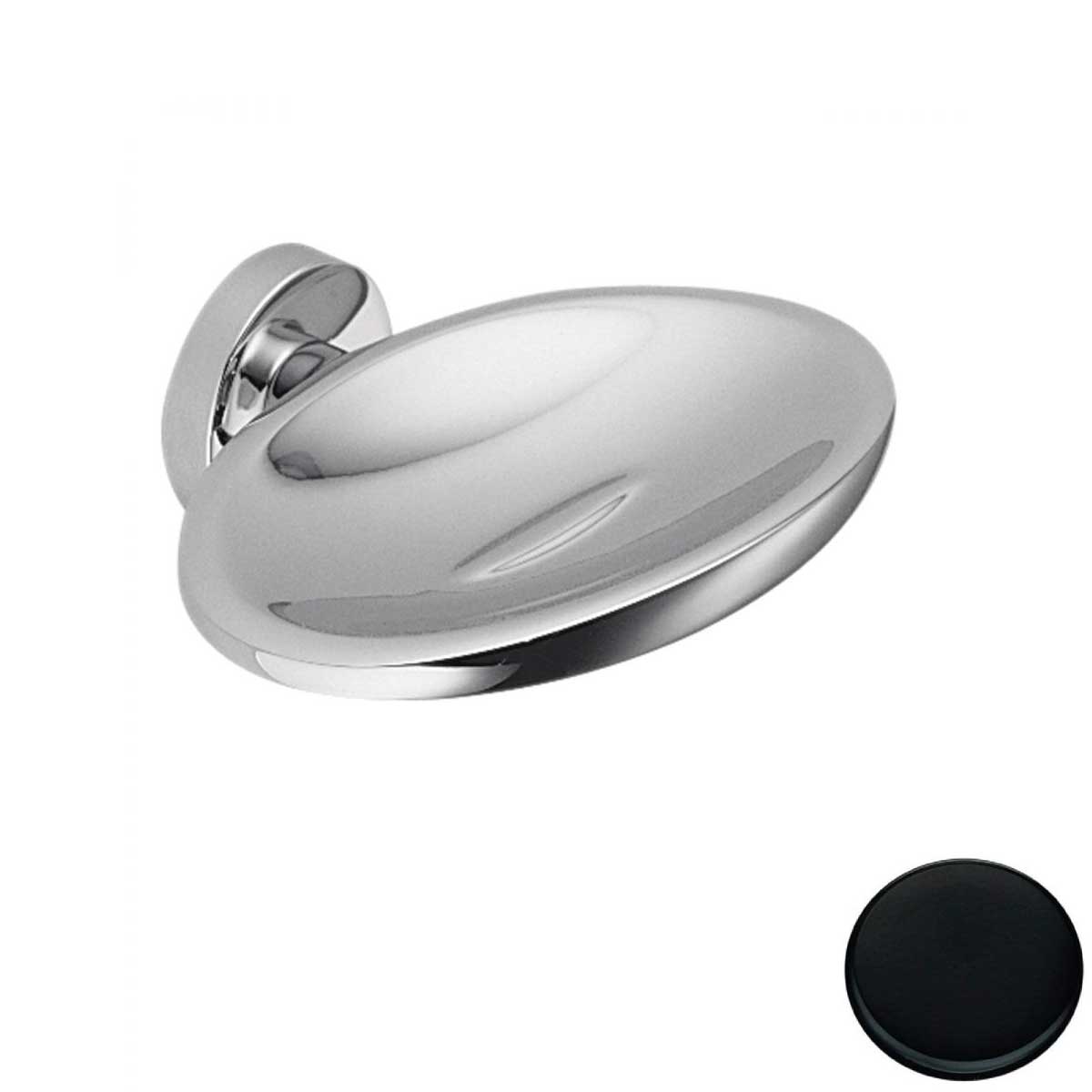 Porta sapone da bagno in ottone nero opaco collezione Plus di Colombo Design by CeramicStore | Lo specialista del tuo bagno