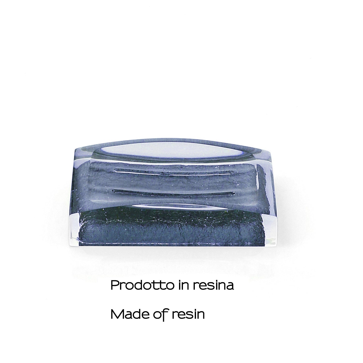 Portasapone da appoggio Gedy modello Antares - Blu
