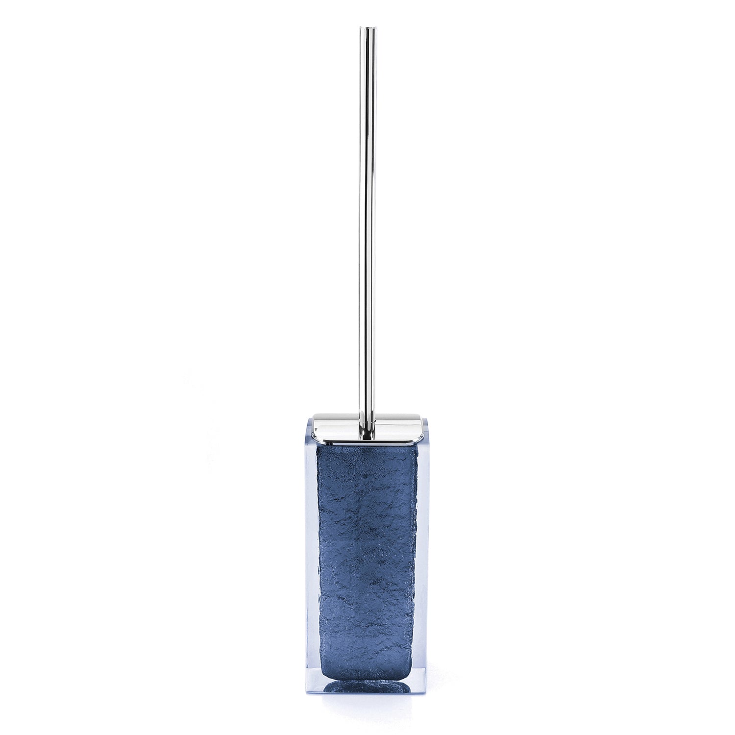 Scopino da appoggio con ciuffo in setole Gedy serie Antares - Blu by CeramicStore | Lo specialista del tuo bagno