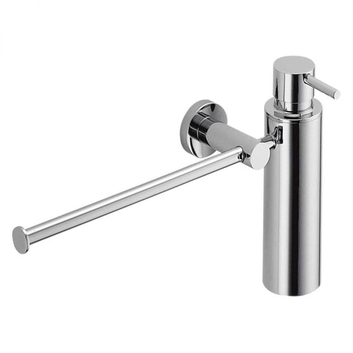 Dispenser Sapone con porta salviette Bidet in ottone cromato lucido collezione Plus di Colombo Design by CeramicStore | Lo specialista del tuo bagno