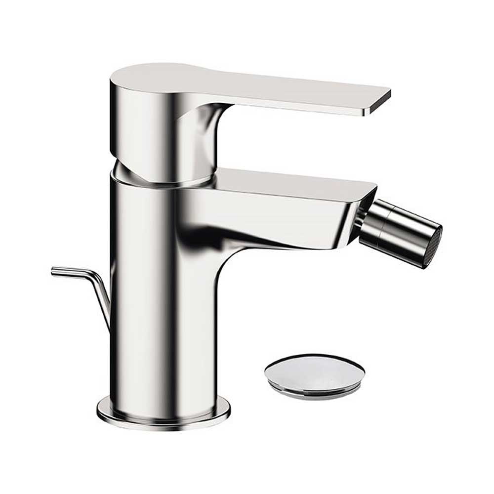 Miscelatore Monocomando Bidet cromato con Piletta di scarico e saltello collezione Energy di Remer Rubinetterie by CeramicStore | Lo specialista del tuo bagno