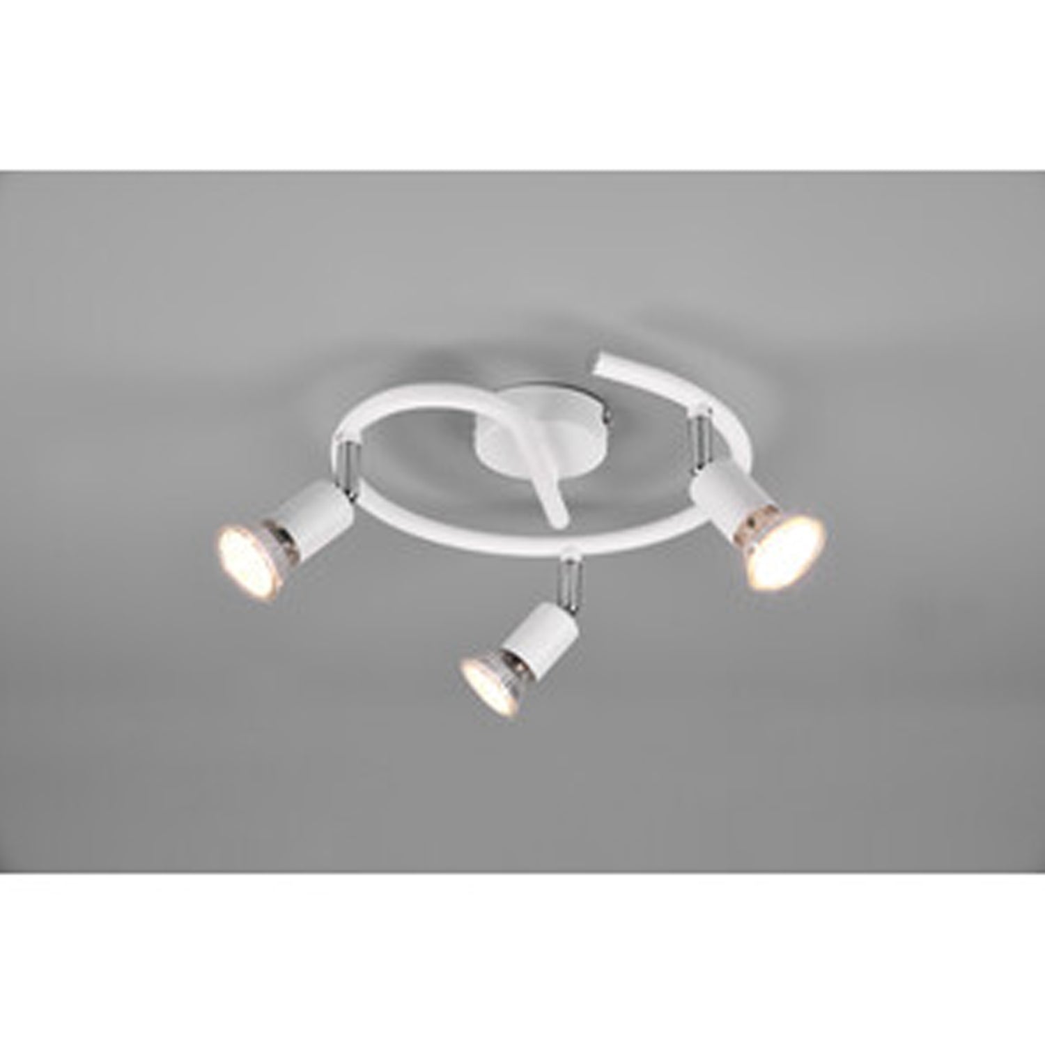 Plafoniera Paris a 3 luci - Bianco opaco by CeramicStore | Lo specialista del tuo bagno