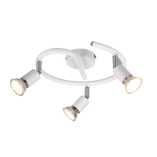 Plafoniera Paris a 3 luci - Bianco opaco by CeramicStore | Lo specialista del tuo bagno