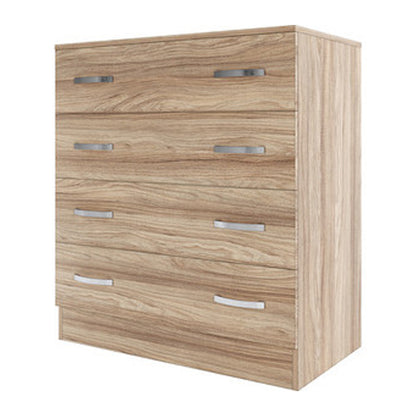 Cassettiera salvaspazio a 4 cassetti - Rovere Barly by CeramicStore | Lo specialista del tuo bagno