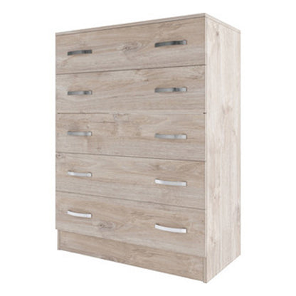 Cassettiera salvaspazio a 5 cassetti - Rovere Vintage by CeramicStore | Lo specialista del tuo bagno