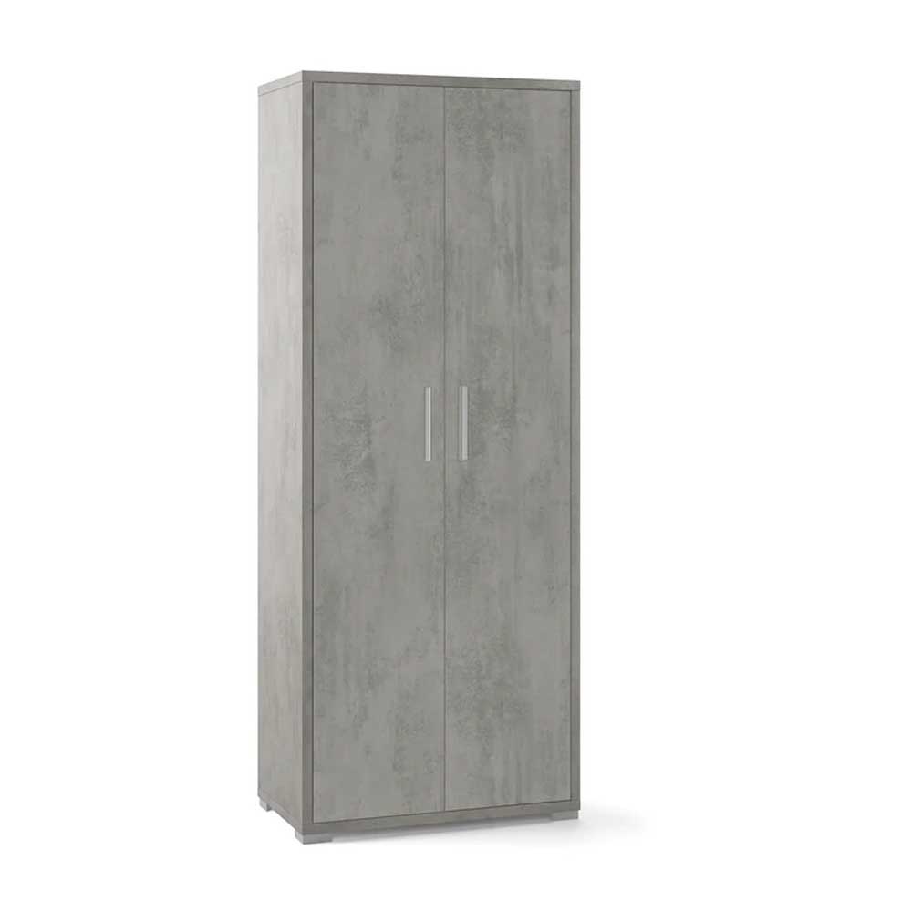 Mobile arredamento moderno a 2 ante e 4 ripiani finitura struttura Cemento / finitura frontale Cemento by Sarmog by CeramicStore | Lo specialista del tuo bagno
