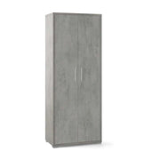 Mobile arredamento moderno a 2 ante e 4 ripiani finitura struttura Cemento / finitura frontale Cemento by Sarmog by CeramicStore | Lo specialista del tuo bagno