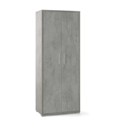 Mobile arredamento moderno a 2 ante e 4 ripiani finitura struttura Cemento / finitura frontale Cemento by Sarmog by CeramicStore | Lo specialista del tuo bagno