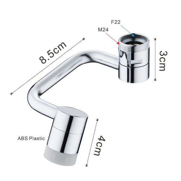 Aeratore Rubinetto Girevole modello Flying - Cromo