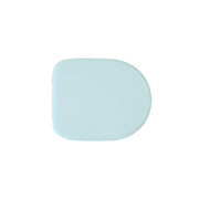 Sedile wc compatibile per vaso Rak modello Compact color Azzurro Maldive