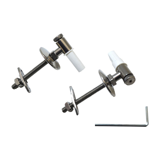 Kit cerniere di ricambio per sedili wc con vite cm 6 by CeramicStore | Lo specialista del tuo bagno