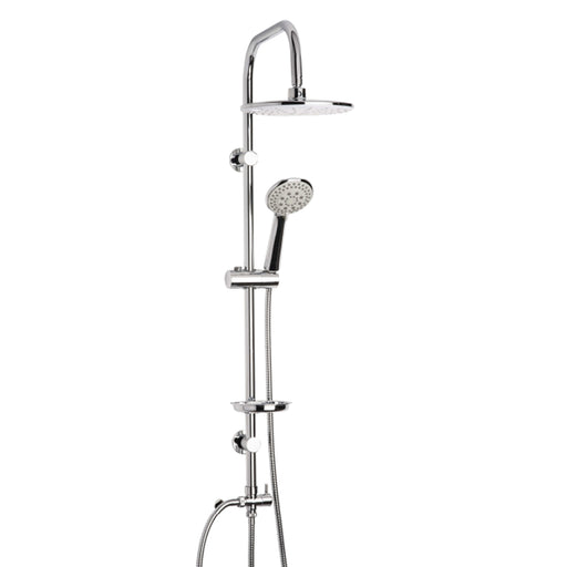 Colonna doccia modello Ischia inox e soffione e doccetta in ABS Collezione Premium Shower by CeramicStore | Lo specialista del tuo bagno