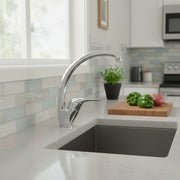 Miscelatore monocomando lavabo cucina con bocca girevole cromato by CeramicStore | Lo specialista del tuo bagno