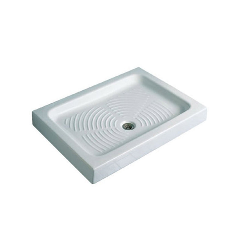 Piatto doccia in ceramica Stella 80x100cm Made in Italy