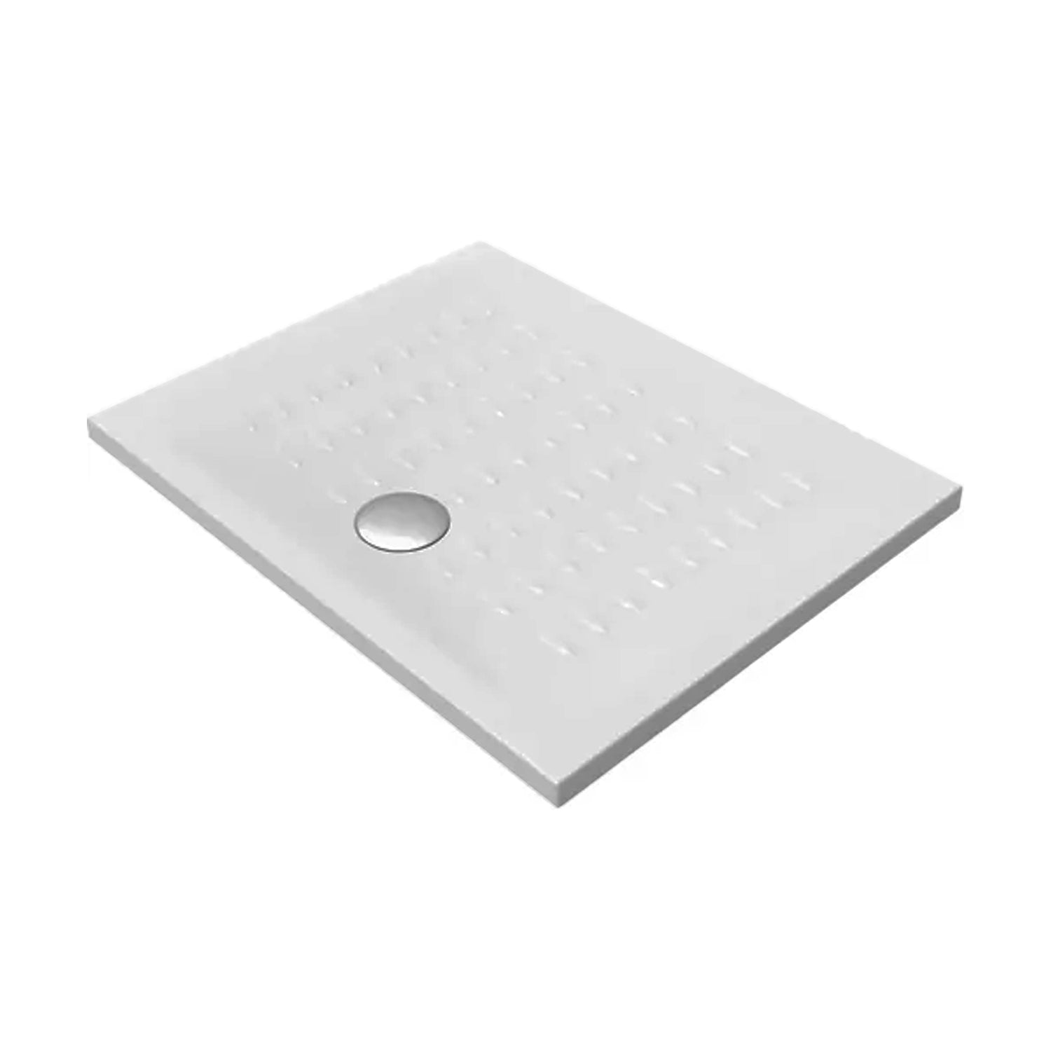 Piatto doccia in ceramica Ellisse 80x100cm Made in Italy