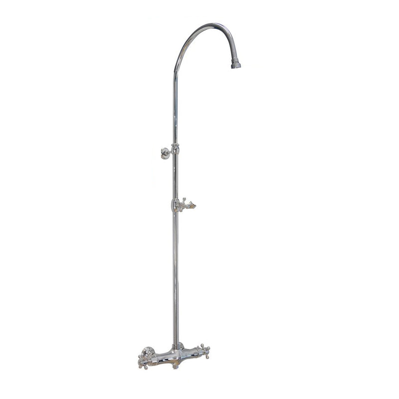 Colonna doccia tonda 2,2cm in ottone con deviatore termostatico TM3S by CeramicStore | Lo specialista del tuo bagno