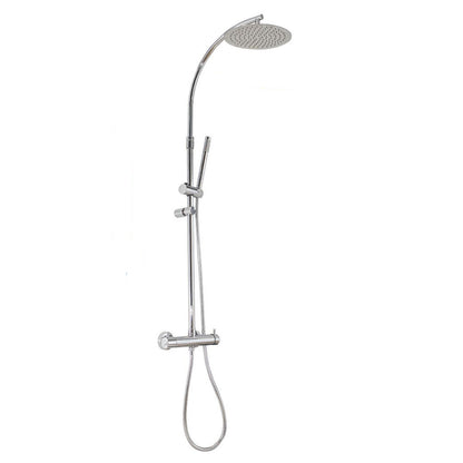 Colonna doccia 2,4cm in ottone con soffione Chelsea e termostatico TM3C by CeramicStore | Lo specialista del tuo bagno