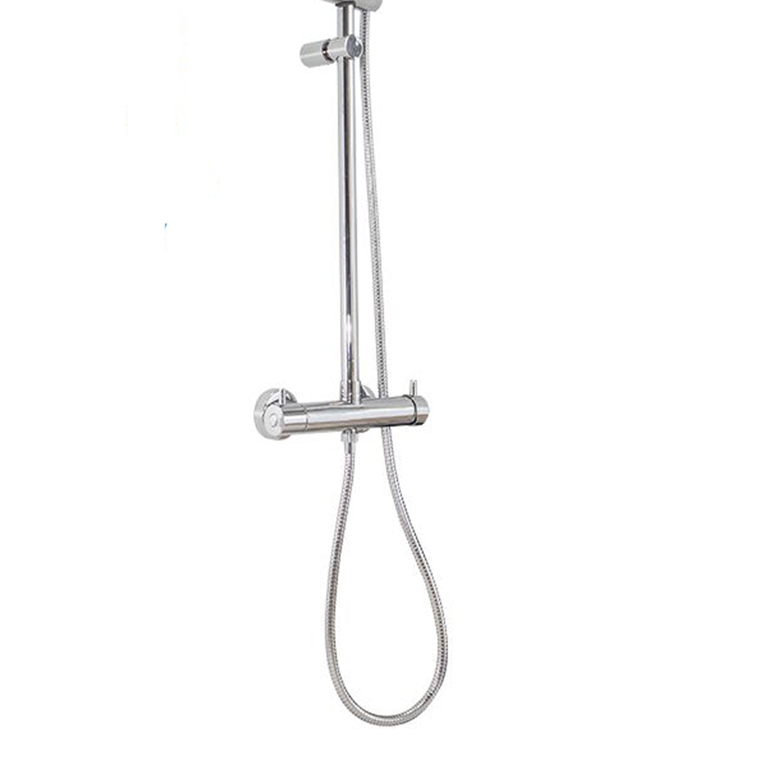 Colonna doccia 2,4cm in ottone con soffione Chelsea e termostatico TM3C by CeramicStore | Lo specialista del tuo bagno