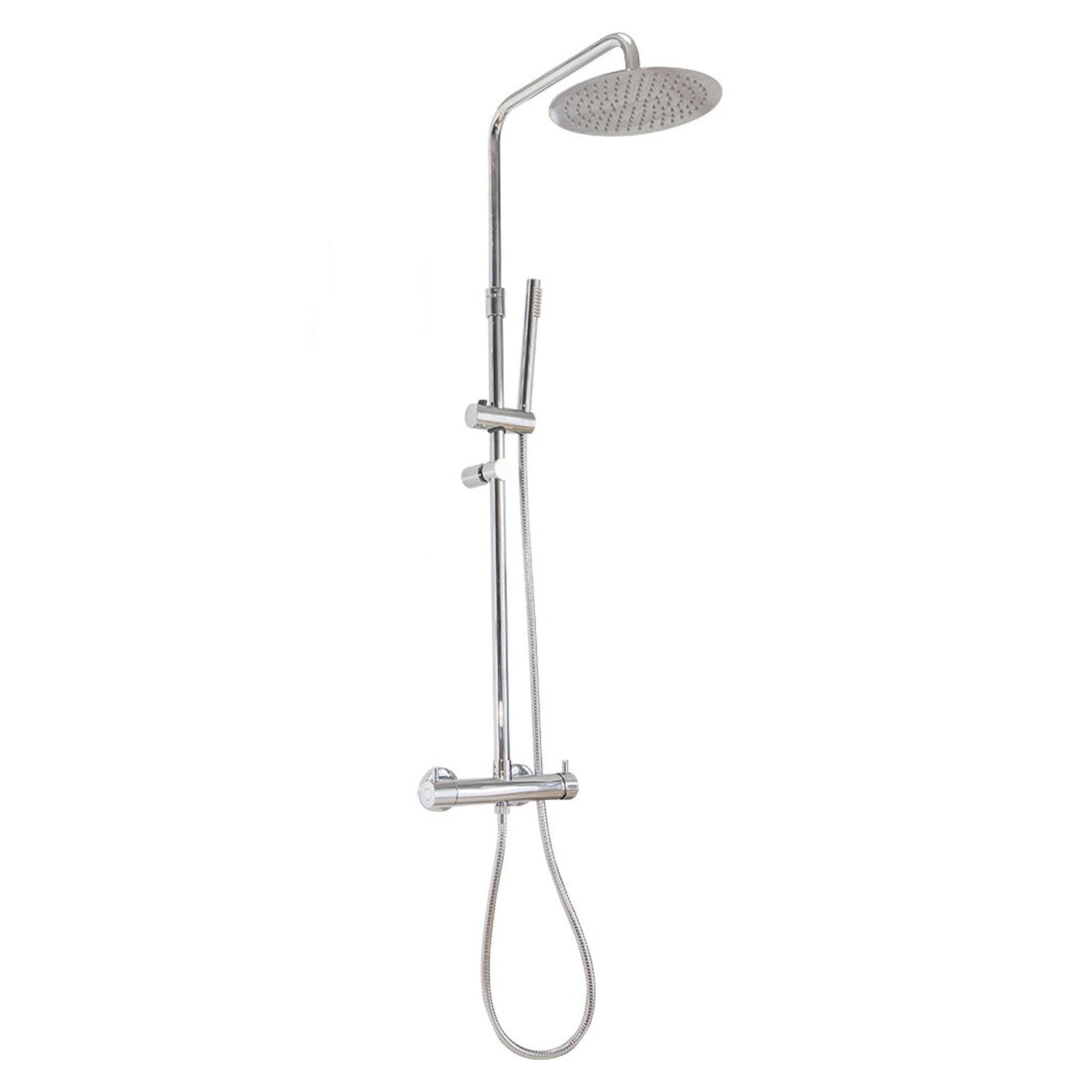 Colonna doccia regolabile con soffione Linz e termostatico TM3C by CeramicStore | Lo specialista del tuo bagno