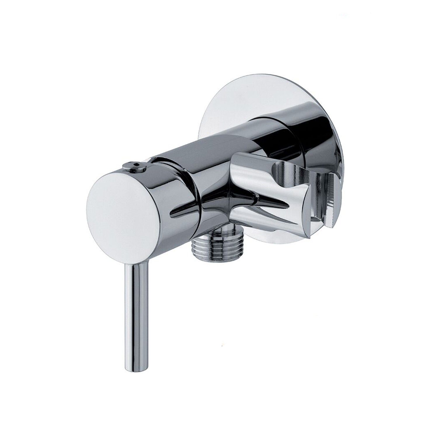 Miscelatore per idroscopino in ottone con supporto doccia attacco 1/2M by CeramicStore | Lo specialista del tuo bagno