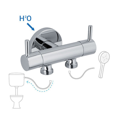 Rubinetto per idroscopino in ottone acqua fredda by CeramicStore | Lo specialista del tuo bagno