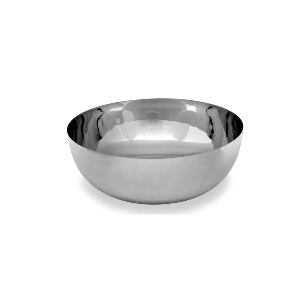 Lavandino da appoggio 'Loft Basin' in metallo à˜ 37x16h cm by Cipi - Cromo