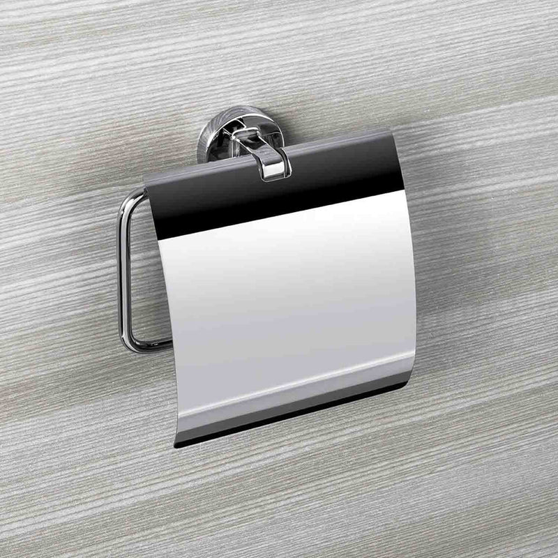 Porta rotolo coperto in ottone collezione Nordic di Colombo Design
