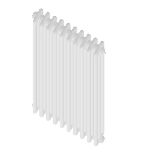 Radiatore tubolare ardesia 3 colonne h756 18 elementi bianco