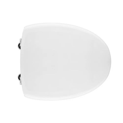 Sedile wc per cielo vaso light forma 4 bianco -cerniere a passanti