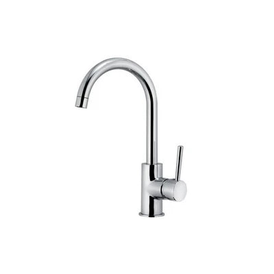 Miscelatore monoc. lavello bocca girevole ad u linea epic cromo