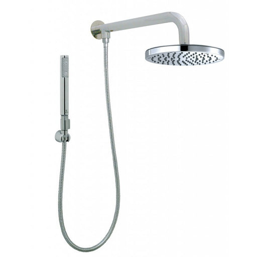 Bossini braccio doccia girevole tondo con soffione da 20 cm con doccetta mod. Zen by CeramicStore | Lo specialista del tuo bagno